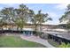 Backyard featuring a firepit and dock access, perfect for outdoor entertainment at 1063 Hills Plantation Dr, Charleston, SC 29412
