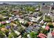 An areal view of a neighborhood with a dense canopy of trees and mixed architectural styles at 108 Smith St # 108-I, Charleston, SC 29403