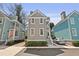 Two-story home with charming curb appeal, featuring a well-manicured lawn and a paved driveway at 108 Smith St # 108-I, Charleston, SC 29403