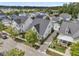 Aerial view of a well-maintained home with a manicured lawn in a suburban neighborhood at 113 Sugarberry Way, Summerville, SC 29485