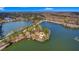 Panoramic view of private lake community with mature trees and charming waterfront property at 113 Sugarberry Way, Summerville, SC 29485