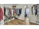Spacious walk-in closet with ample shelving and hanging space for organized storage at 123 Dasharon Ln, Goose Creek, SC 29445