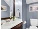 Cozy bathroom with stylish mirror, white fixtures, and modern design at 1255 Horseshoe Bnd, Mount Pleasant, SC 29464