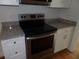 Close-up of a stainless steel oven and granite countertops at 136 Tall Pines Rd, Ladson, SC 29456