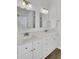 Bright bathroom featuring double vanity, quartz countertop, and modern fixtures at 150 Sugar Magnolia Way, Charleston, SC 29414