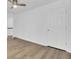 Spacious bedroom with new door and wood-look floors at 150 Sugar Magnolia Way, Charleston, SC 29414