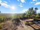 Charming backyard features marsh views and a quaint stone bench to enjoy the great outdoors at 17 8Th Ave # 17G, Charleston, SC 29403
