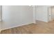 Neutral dining space featuring wood floors and base trim at 193 Belfort Pl, Summerville, SC 29486