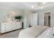 Bright bedroom featuring a modern dresser with a decorative mirror, and stylish accents at 195 Belfort Pl, Summerville, SC 29486