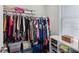 Walk-in closet features ample hanging space and storage with natural light at 202 Kirkland St, Goose Creek, SC 29445