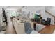 Expansive living room with hardwood floors and a seamless flow to the kitchen and dining area at 2111 Nicholas David Path, Johns Island, SC 29455