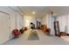 Unfinished basement space with painted walls and ceiling, ready to be customized at 2312 Rushland Landing Rd, Johns Island, SC 29455