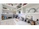 Organized pantry features open shelving, marble countertops, and modern appliances at 2312 Rushland Landing Rd, Johns Island, SC 29455