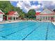 Large, inviting swimming pool surrounded by lounge chairs and lush landscaping at 2340 Salt Wind Way, Mount Pleasant, SC 29466