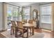 Dining room bathed in light, leading to an outdoor patio at 2823 Dearmin Dr, Mount Pleasant, SC 29466