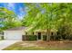 Well-kept single-story house featuring beautiful landscaping, mature trees, and a convenient two-car garage at 301 Huntington Ct, Hanahan, SC 29410