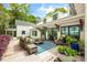 Inviting outdoor patio with comfortable seating, perfect for relaxing and entertaining at 3060 Bohicket Rd, Johns Island, SC 29455