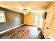 Bedroom with laminate floors, neutral walls, and a ceiling fan at 307 Fairington Dr, Summerville, SC 29485