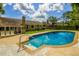Backyard pool and patio area, perfect for outdoor entertaining, featuring ample lounge seating at 307 Fairington Dr, Summerville, SC 29485