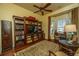 Spacious living room features a bookcase, a desk, and lots of natural light at 3502 Stockton Dr, Mount Pleasant, SC 29466