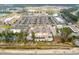 Aerial view of the commercial area, offering a variety of shopping and dining options for the community at 364 Deep River Rd, Summerville, SC 29486