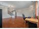Hardwood floors and view of kitchen from the Living Room at 364 Deep River Rd, Summerville, SC 29486