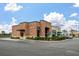Exterior shot of a Starbucks building with a drive-thru and outdoor seating area at 364 Deep River Rd, Summerville, SC 29486