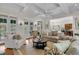 A spacious living room with open floor plan and stylish furniture, perfect for entertaining guests at 410 Ocean Oaks Ct, Kiawah Island, SC 29455