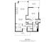 Floor plan showing living spaces, kitchen, bath, balcony, and porch at 4338 Sea Forest Dr, Kiawah Island, SC 29455