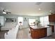 Open-concept living area that combines the kitchen and living room area at 470 Spectrum Rd, Summerville, SC 29486