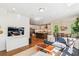 Spacious open concept living area that seamlessly integrates the living room, kitchen, and dining area, perfect for entertaining at 5035 Gum Tree Ln, Johns Island, SC 29455