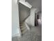 Stairway ready for finishing, showcasing architectural design and flow between levels in the home at 625 Marsh Cove Cir, Summerville, SC 29486