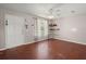 Spacious living room with hardwood floors, a window and neutral colored walls at 65 University Dr, Ladson, SC 29456