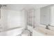 Bright bathroom with a tub-shower combo and a white vanity at 712 Bent Hickory Rd, Charleston, SC 29414