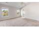 Spacious bedroom with two large windows, high ceilings, and an attached bathroom at 712 Bent Hickory Rd, Charleston, SC 29414