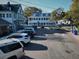 Spacious parking lot for residents and visitors, providing convenient access to the property at 731 Pitt St, Mount Pleasant, SC 29464
