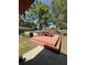Backyard with deck and above ground pool at 7724 Linsley Dr, North Charleston, SC 29418