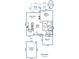 Detailed floor plan with dimensions displays layout including kitchen, living room, Primary bedroom, and detached garage at 8 Duffers Ct. # A, Charleston, SC 29414