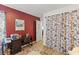 Office featuring hardwood floors, curtains, desk, and stylish decor at 8 Duffers Ct. # A, Charleston, SC 29414