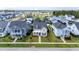 Beautiful aerial view of the property highlighting the surrounding neighborhood, well maintained yards, and location at 113 Grimball St, Summerville, SC 29486