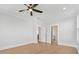 Spacious bedroom with hardwood floors and access to both a bathroom and closet at 113 Grimball St, Summerville, SC 29486