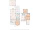 Detailed floor plan showcasing the layout of a two-story home with labeled rooms and dimensions at 113 Grimball St, Summerville, SC 29486