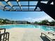 View of a large outdoor pool with plenty of deck space and seating available for residents at 113 Grimball St, Summerville, SC 29486