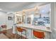 Bright kitchen with stainless appliances, a subway tile backsplash, and pendant lighting at 1188 Camden St, North Charleston, SC 29405
