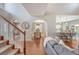 Spacious open floor plan with archways connects living spaces seamlessly at 1310 Belhaven Dr, Mount Pleasant, SC 29466