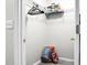 Walk-in closet with wire shelving and neutral colored walls and gray carpet at 1314 Garland St, North Charleston, SC 29420