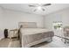 Relaxing bedroom with neutral tones, comfortable bedding, natural light, and great closet space, a calming retreat at 1402 Camp Rd # 10C, Charleston, SC 29412