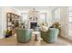 Inviting living room with a cozy fireplace, comfortable seating, and abundant natural light at 144 Sandy Bend Ln, Summerville, SC 29486