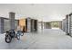 Expansive garage showcasing concrete columns, horizontal slats, and ample space for parking at 1537 Cultivation Ln, Mount Pleasant, SC 29466