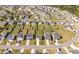 A high-angle aerial view highlights the orderly layout of this suburban residential area at 163 Cypress Plantation Rd, Moncks Corner, SC 29461